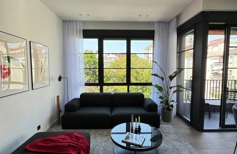 Аренда новой 3-комнатной квартиры, 65 м², центр Белграда, Сербия